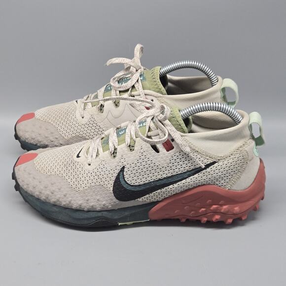 Nike Wildhorse 7 Women's Size 7.5 Trail Running Shoes Light Bone Cobblestone - Picture 1 of 11